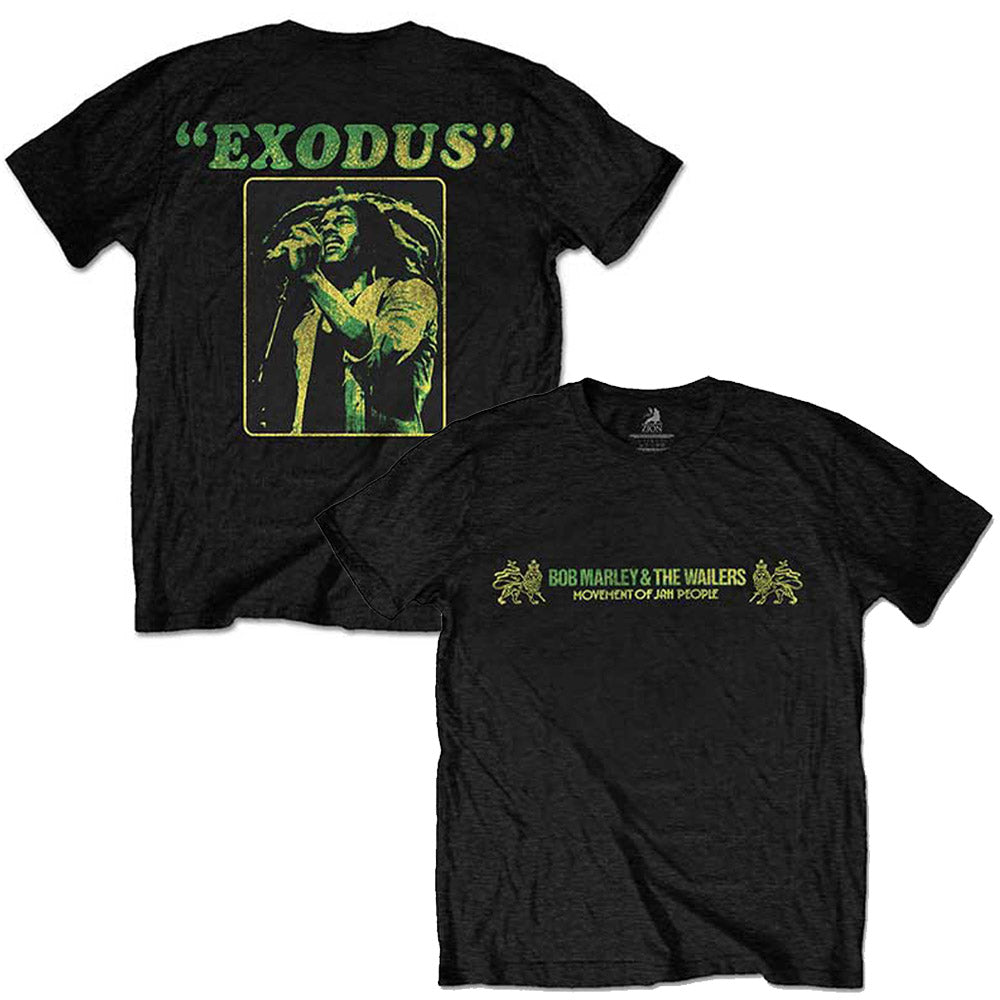 BOB MARLEY ボブマーリー - Exodus / バックプリントあり / Tシャツ / メンズ 【公式 / オフィシャル】