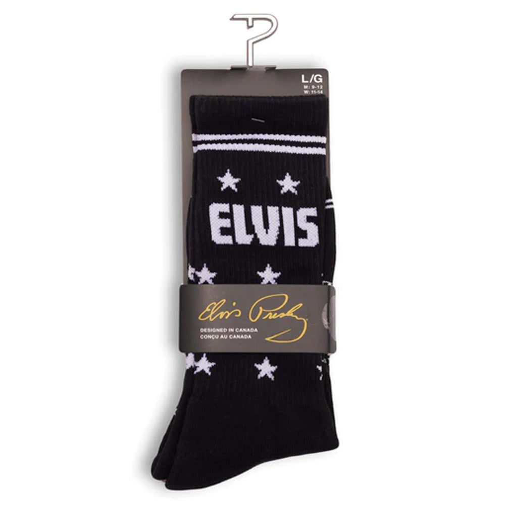 ELVIS PRESLEY Elvis Presley (90th Anniversary) - THE KING / Socks / Men's
