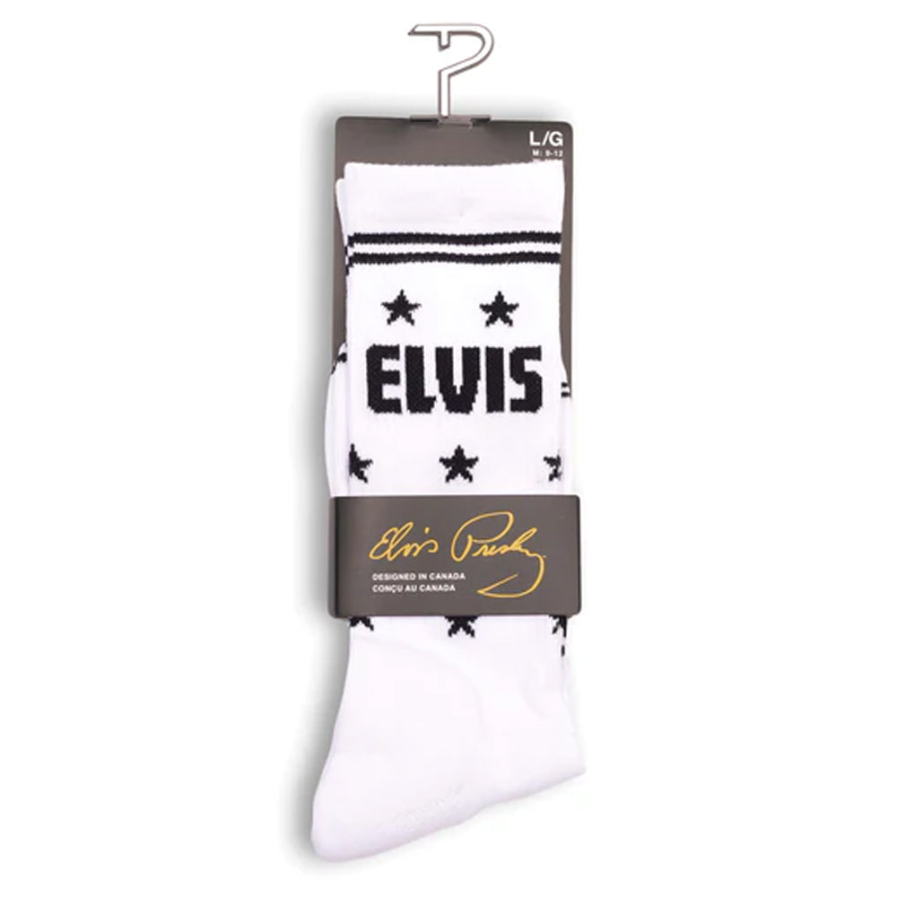 ELVIS PRESLEY Elvis Presley (90th Anniversary) - THE KING / Socks / Men's
