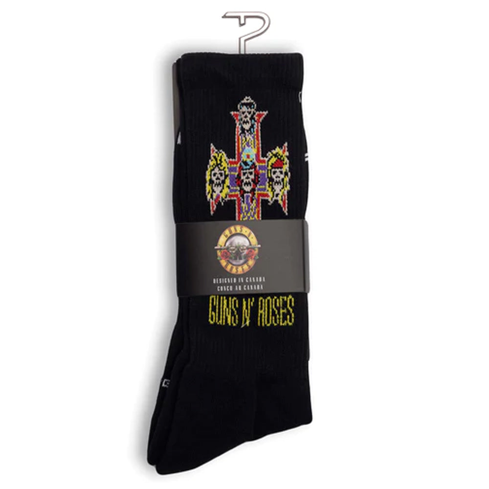GUNS N ROSES ガンズアンドローゼズ (5月 来日 記念 ) - APPETITE FOR DESTRUCTION / ソックス / メンズ 【公式 / オフィシャル】
