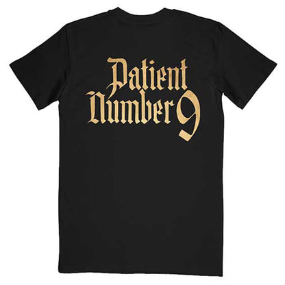 OZZY OSBOURNE オジーオズボーン - Patient No. 9 Gold Logo / バックプリントあり / Tシャツ / メンズ