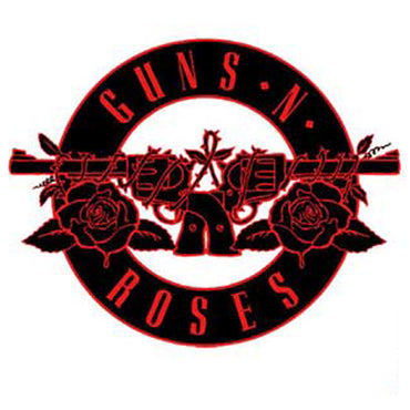 GUNS N ROSES ガンズアンドローゼズ (結成 40周年 ) - Red Circle Logo / キャップ / メンズ 【公式 / オフィシャル】