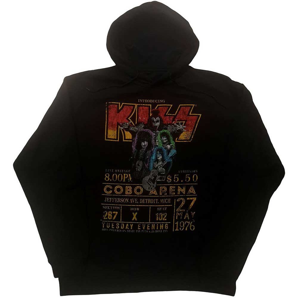 KISS キッス (エース・フレーリー 追悼 ) - Cobra Arena '76 / ECO - Pullover Hoodie / パーカー・スウェット / メンズ - PGS