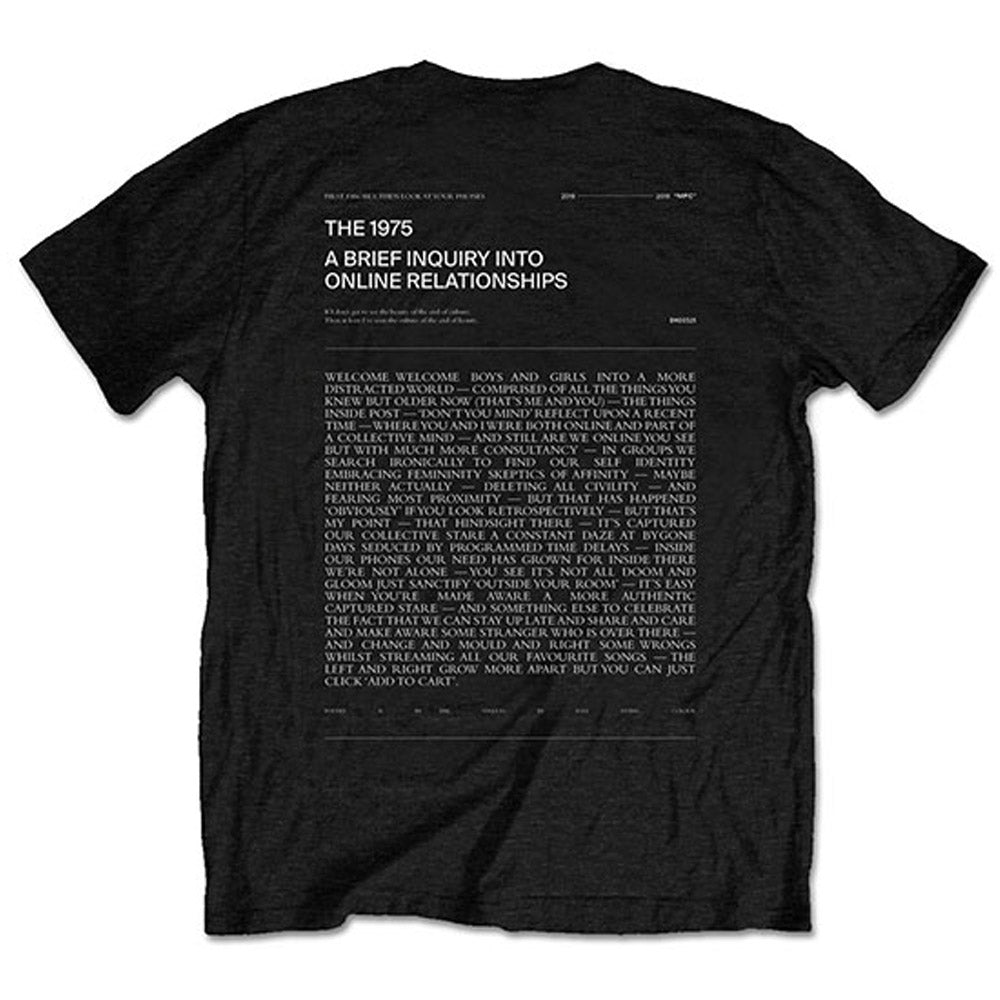 
                  
                    【廃番ラスト販売/特別価格】THE 1975 - A Brief Inquiry / バックプリントあり / Tシャツ / メンズ
                  
                