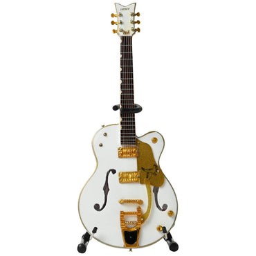 STRAY CATS ストレイキャッツ (北米ツアー 決定！ ) - Brian Setzer White Hollow Body ミニチュア / ミニチュア楽器 【公式 / オフィシャル】
