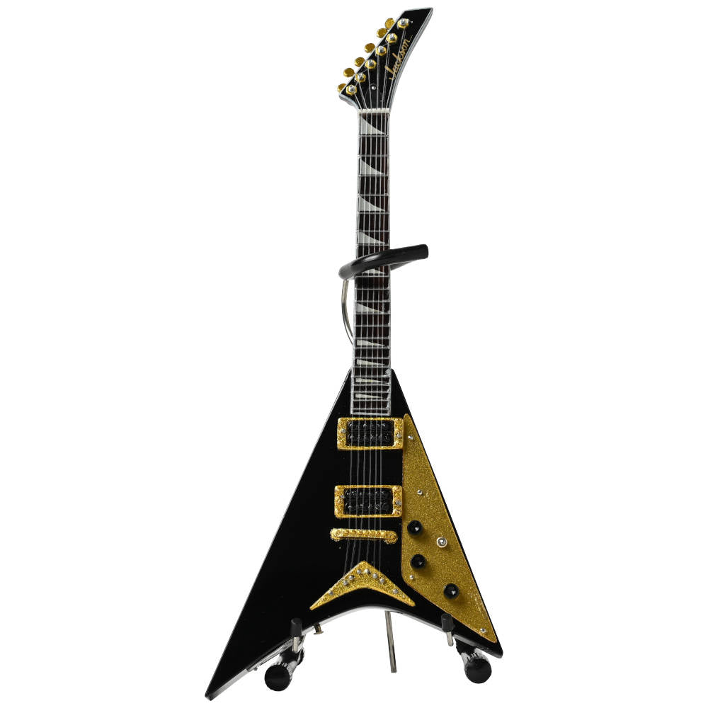 
                  
                    OZZY OSBOURNE - Randy's Signature Black V Miniature Guitar Replica Collectible / Miniature Instrument
                  
                