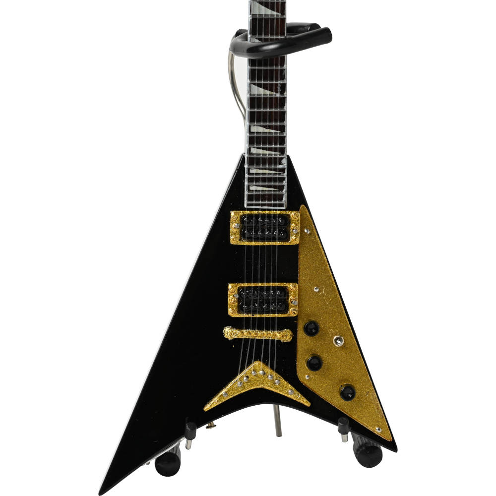 
                  
                    OZZY OSBOURNE オジーオズボーン - Randy's Signature Black V Miniature Guitar Replica Collectible / ミニチュア楽器
                  
                