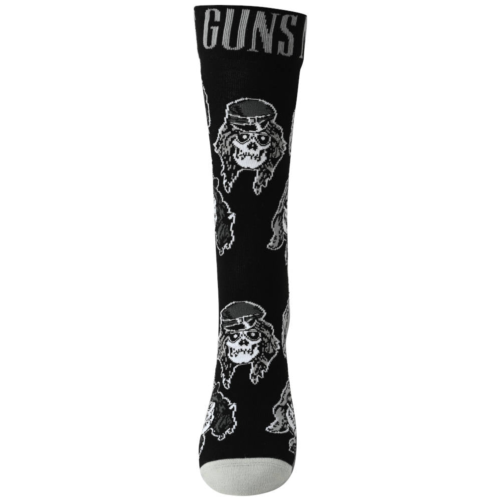 
                  
                    GUNS N ROSES ガンズアンドローゼズ (5月 来日 記念 ) - Skulls Band Monochrome / ソックス / メンズ
                  
                