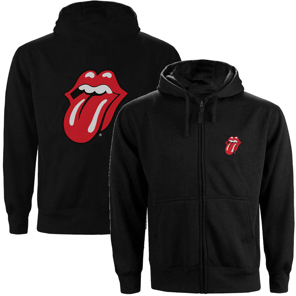 ROLLING STONES - Classic Tongue / バックプリントあり / ジップ