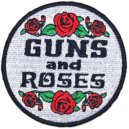 GUNS N ROSES ガンズアンドローゼズ (結成 40周年 ) - ROSES / ワッペン 【公式 / オフィシャル】