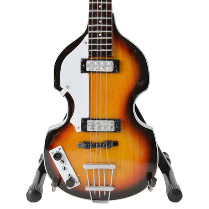 PAUL MCCARTNEY (55th Solo Anniversary) - Original Violin Bass Miniature / Miniature Instrument