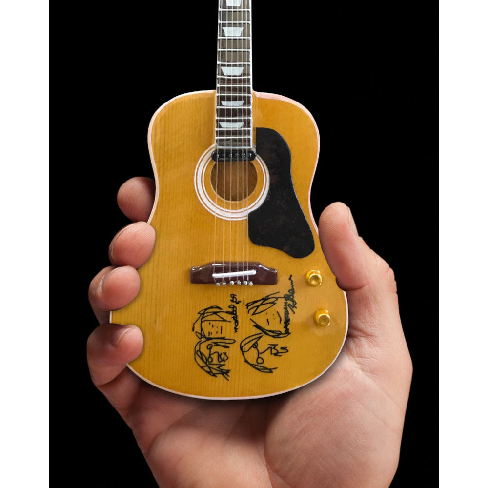 JOHN LENNON ジョンレノン (生誕 85年 ) - Give Peace a Chance Acoustic ミニチュア / ミニチュア楽器 【公式 / オフィシャル】