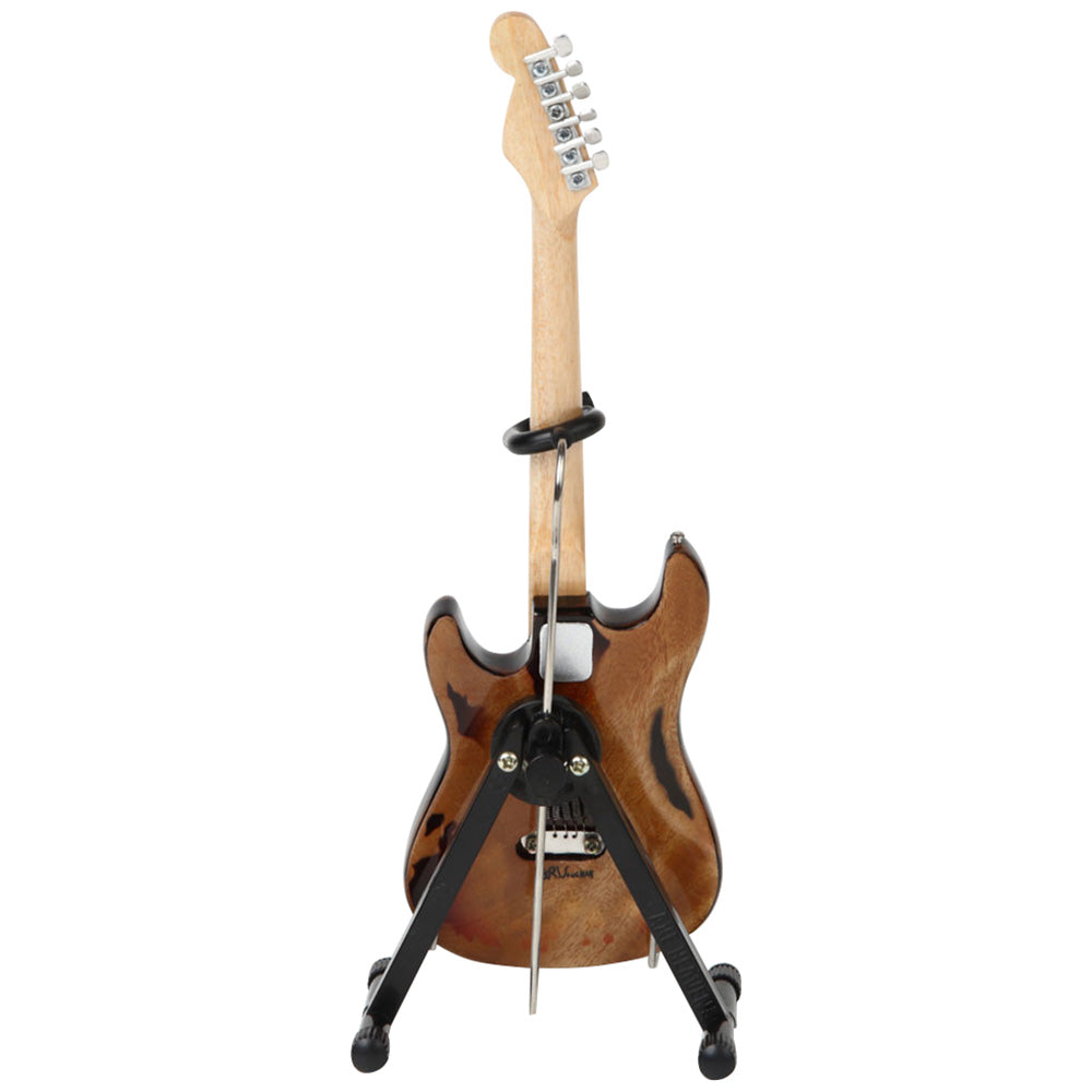 STEVIE RAY VAUGHAN Stevie Ray Vaughan (35 Years in Memory) - Distressed SRV Custom / Miniature Instruments