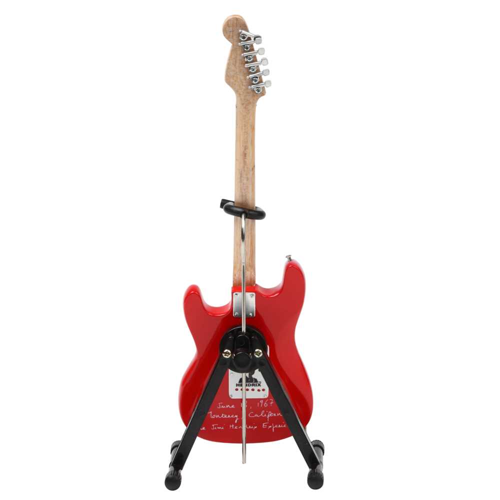 
                  
                    JIMI HENDRIX ジミヘンドリックス (追悼 55年 ) - 50周年記念限定モデル Fender Strat Monterey 50th Guitar Model / ミニチュア楽器 【公式 / オフィシャル】
                  
                