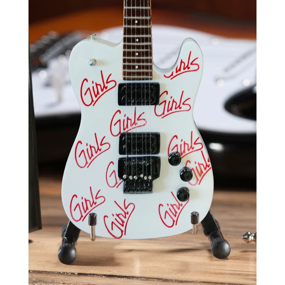 MOTLEY CRUE モトリークルー (来日 40周年 ) - Girls, Girls, Girls / ミニチュア楽器 【公式 / オフィシャル】