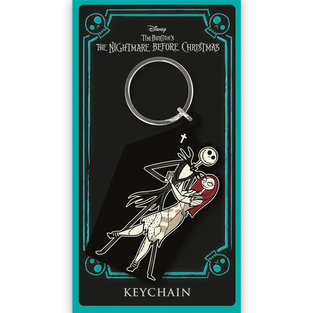 NIGHTMARE BEFORE CHRISTMAS - Jack & Sally Coffin / ラバー・キーリング