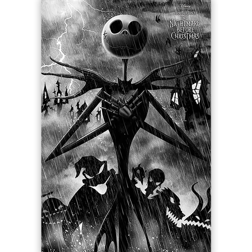 NIGHTMARE BEFORE CHRISTMAS ナイトメアー・ビフォア・クリスマス (公開 30周年 記念 ) - Storm / ポスター 【公式 / オフィシャル】