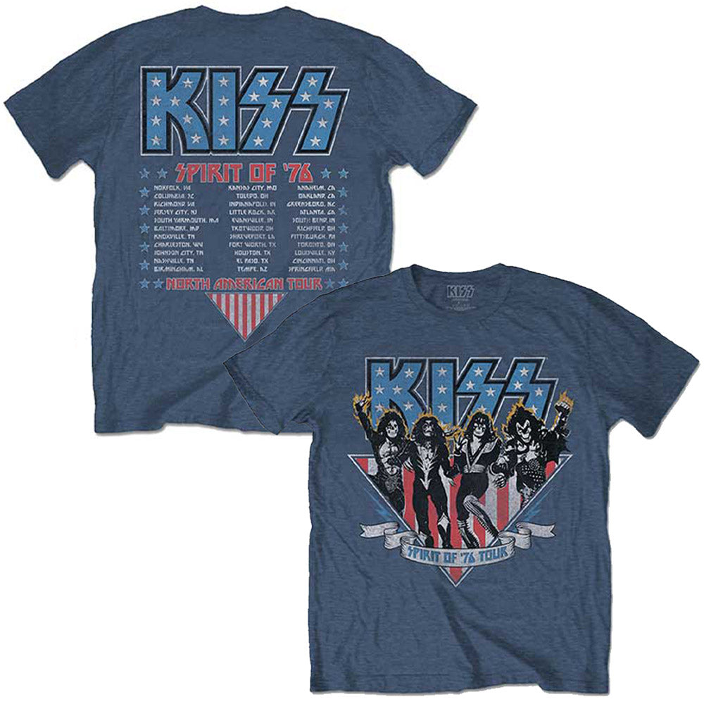 KISS キッス - Americana / バックプリントあり / Tシャツ / メンズ 【公式 / オフィシャル】
