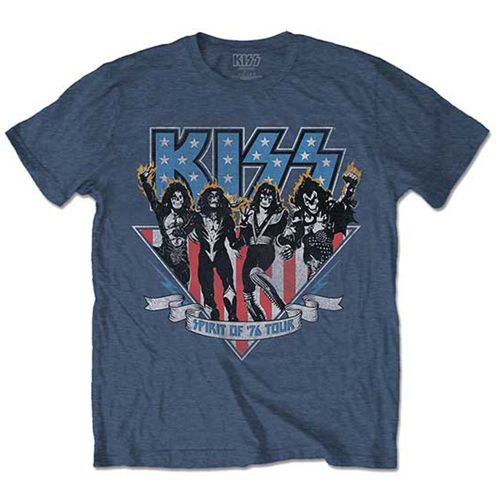 KISS キッス - Americana / バックプリントあり / Tシャツ / メンズ - PGS