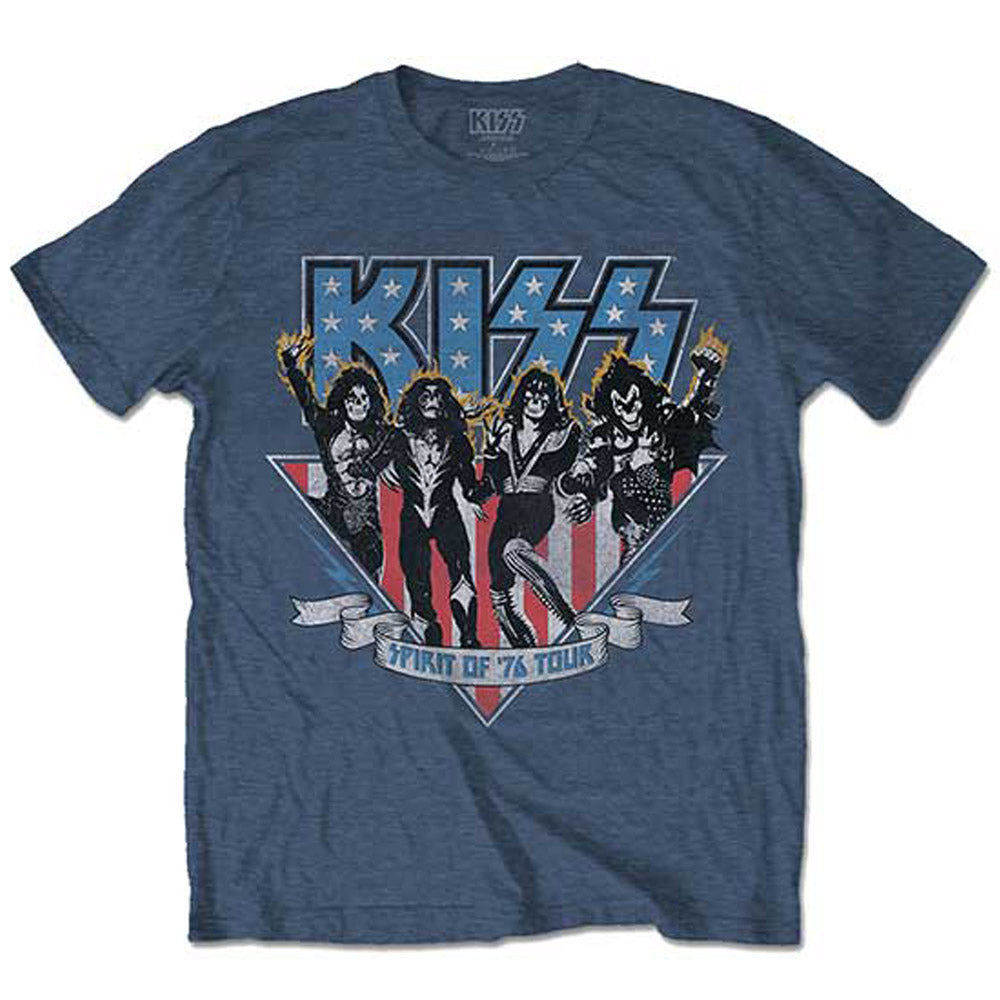 KISS キッス - Americana / バックプリントあり / Tシャツ / メンズ 【公式 / オフィシャル】