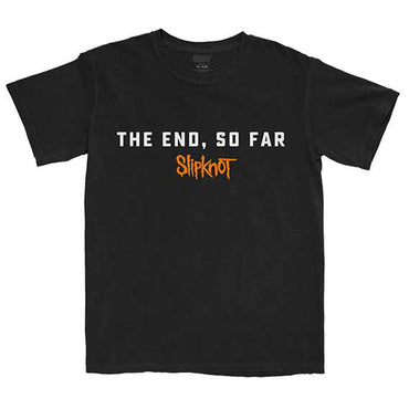 SLIPKNOT スリップノット (結成 30周年 ) - The End, So Far Album Cover / バックプリントあり / Tシャツ / メンズ