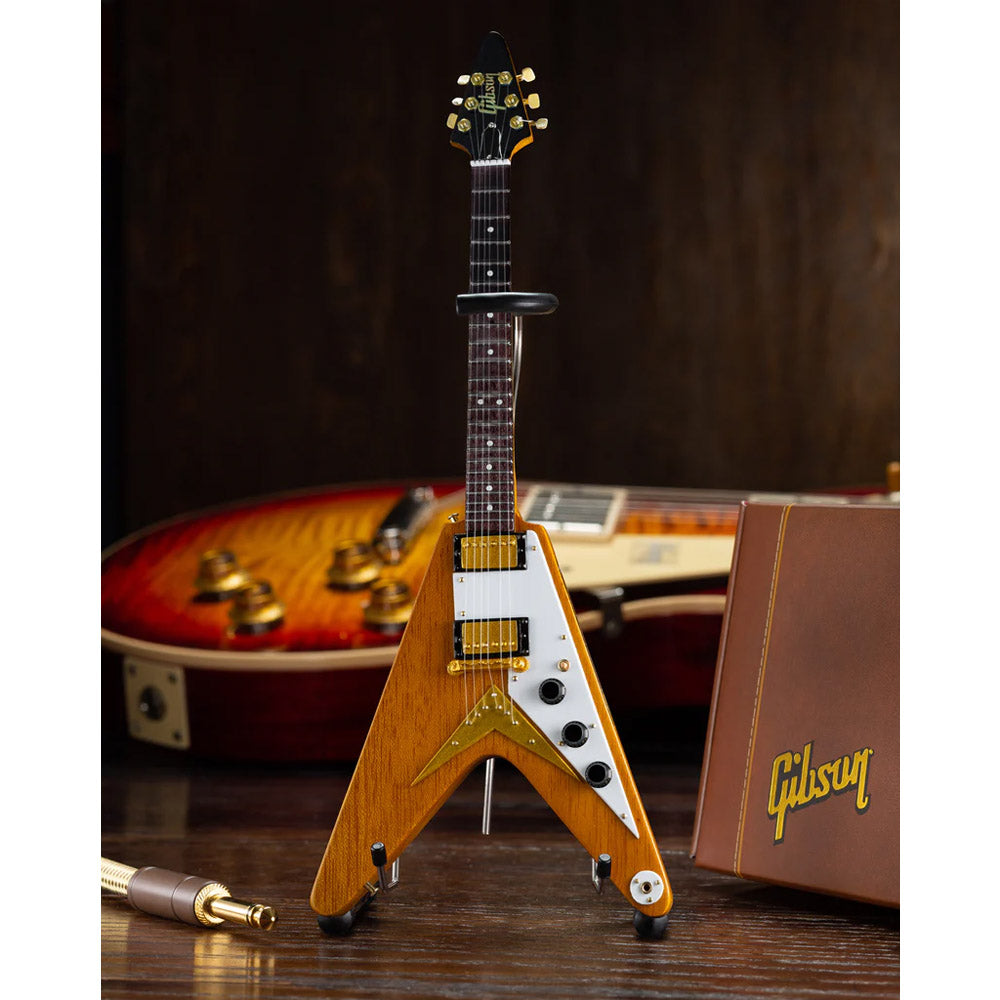 GIBSON ギブソン - 1958 Korina Flying V / ミニチュア楽器 【公式 / オフィシャル】