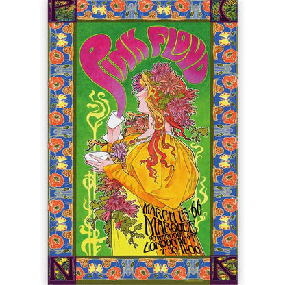 PINK FLOYD ピンクフロイド (結成 60周年 ) - '66 / ポスター 【公式 / オフィシャル】