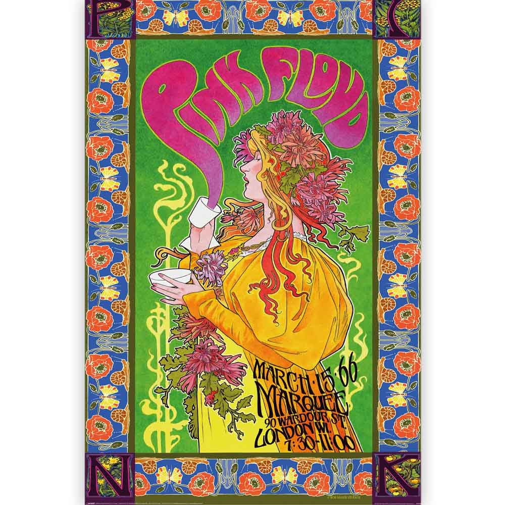 PINK FLOYD ピンクフロイド (結成 60周年 ) - '66 / ポスター 【公式 / オフィシャル】