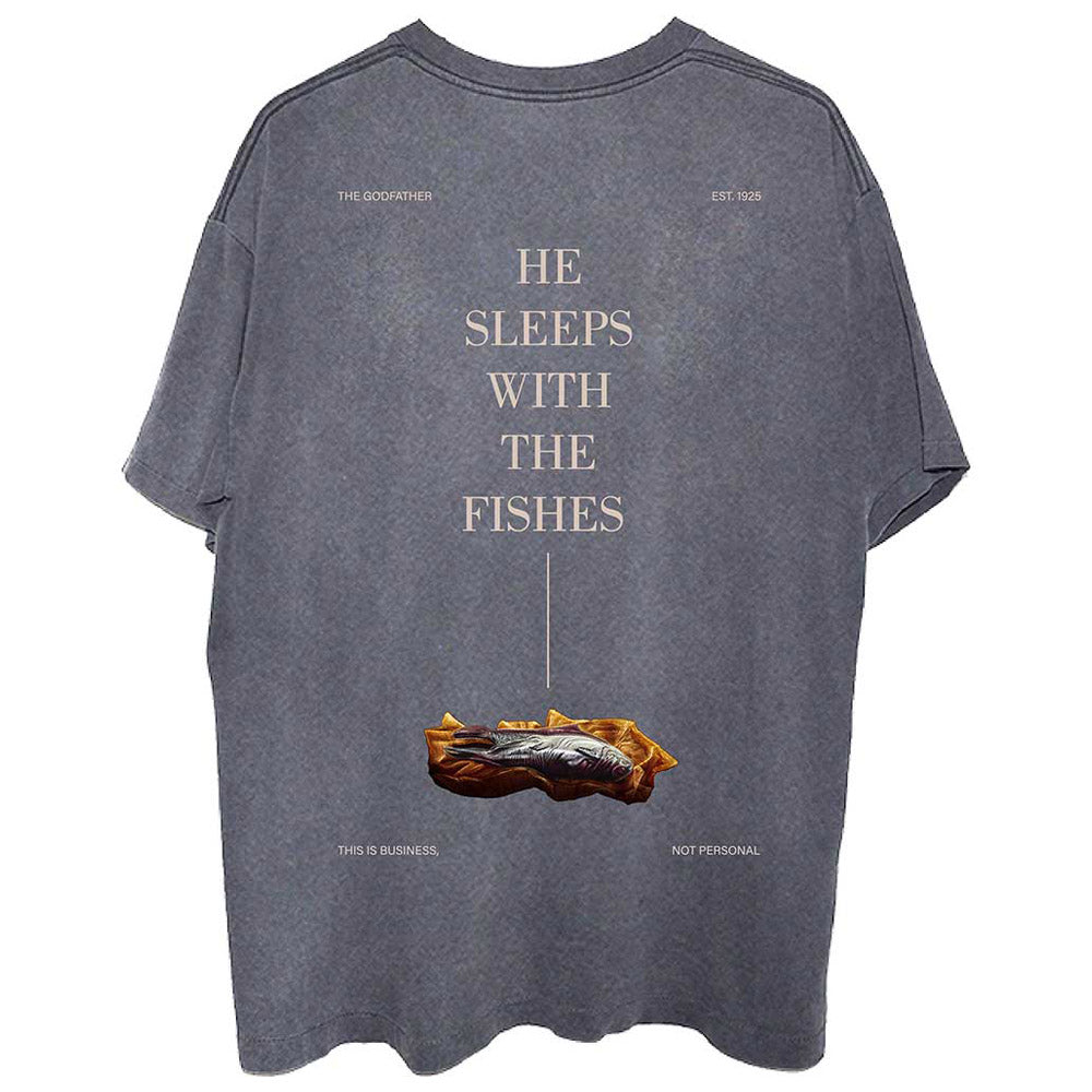 GODFATHER (35th Anniversary of GODFATHER 3) - Sleeps With The Fishes / Back Print / T-Shirt / Men's