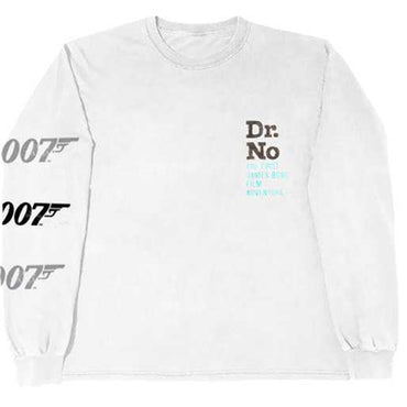 JAMES BOND - Dr No / Long sleeves / Back print / T-shirt / Men's