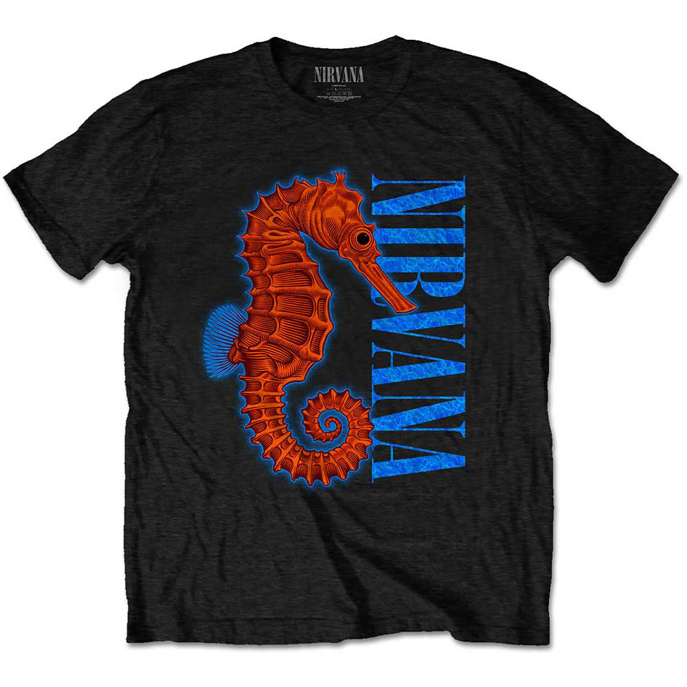 【廃番ラスト販売/特別価格】NIRVANA ニルヴァーナ - Seahorse / Tシャツ / メンズ 【公式 / オフィシャル】