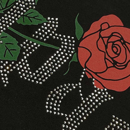 2PAC 2パック - Rose Logo / Diamante（ブランド） / Tシャツ / メンズ