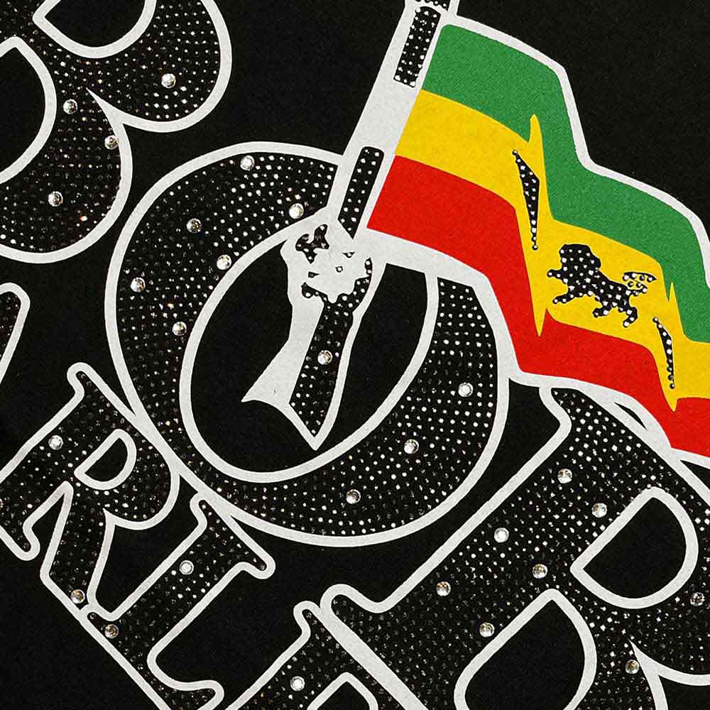 
                  
                    BOB MARLEY ボブマーリー - Flag Logo / Diamante（ブランド） / Tシャツ / メンズ 【公式 / オフィシャル】
                  
                