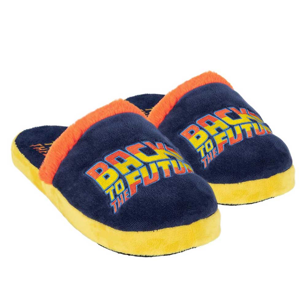 BACK TO THE FUTURE バックトゥザフューチャー (劇場公開40周年 ) - Fuzzy Slides （24～26cm） / OddSox（ブランド） / スリッパ 【公式 / オフィシャル】