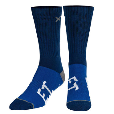 ET - Men's Crew Sideways / Patch / OddSox (Brand) / Socks / Men's