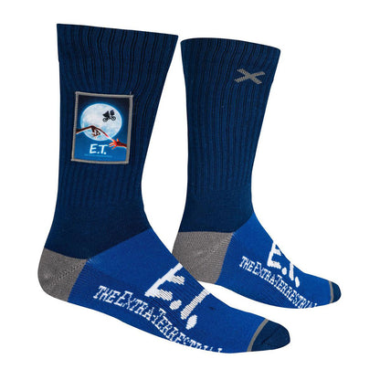 ET - Men's Crew Sideways / Patch / OddSox (Brand) / Socks / Men's