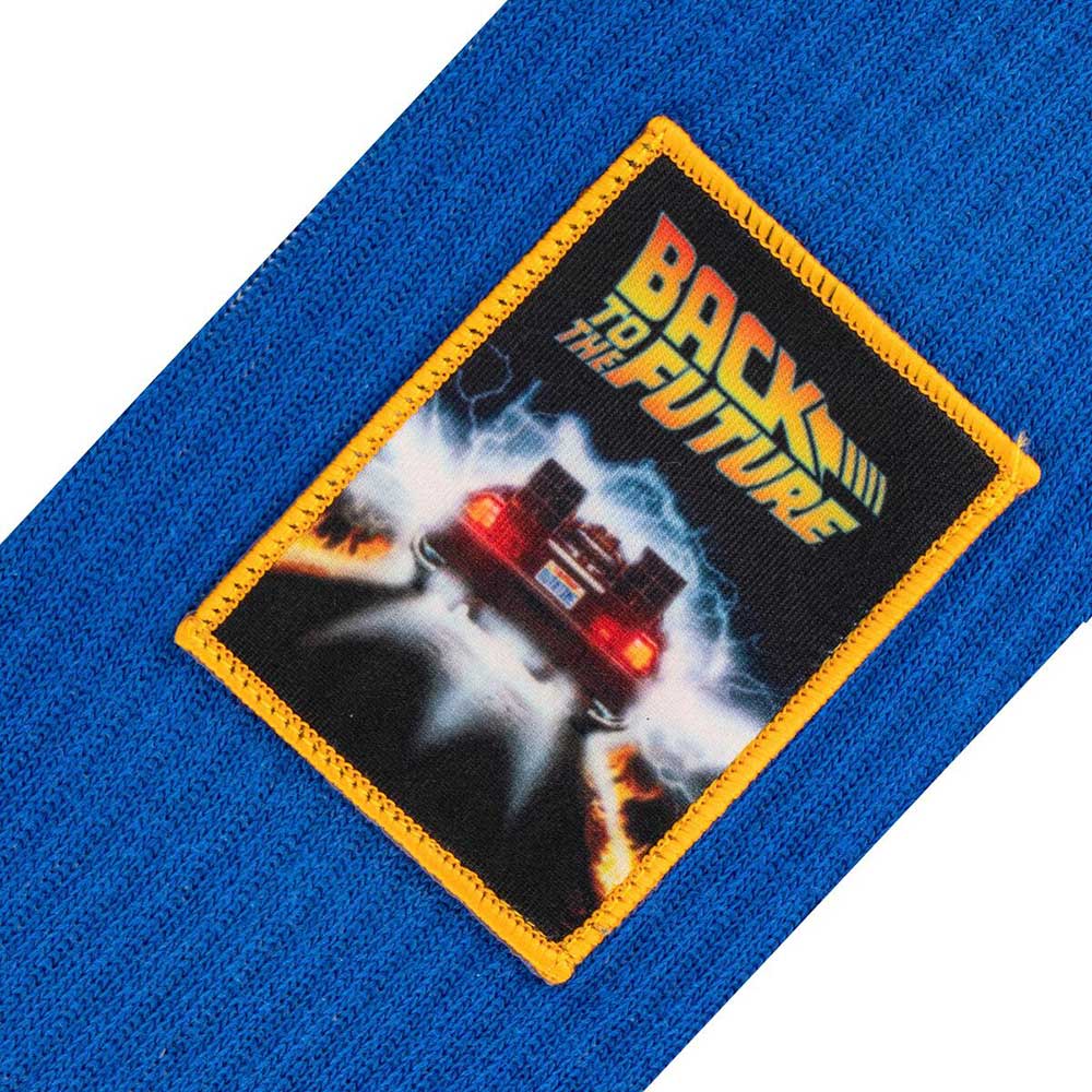 
                  
                    BACK TO THE FUTURE バックトゥザフューチャー (劇場公開40周年 ) - Mens Crew Sideways / ワッペン付き / OddSox（ブランド） / ソックス / メンズ
                  
                