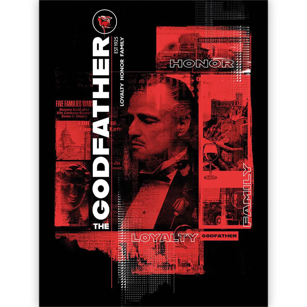 GODFATHER - (GODFATHER 3 公開35周年 ) - Loyalty Honor Family / キャンバス・プリント木枠