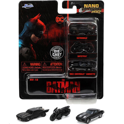 BATMAN バットマン - Nano Hollywood Rides Vehicle 3-Pack / フィギュア・人形 【公式 / オフィシャル】