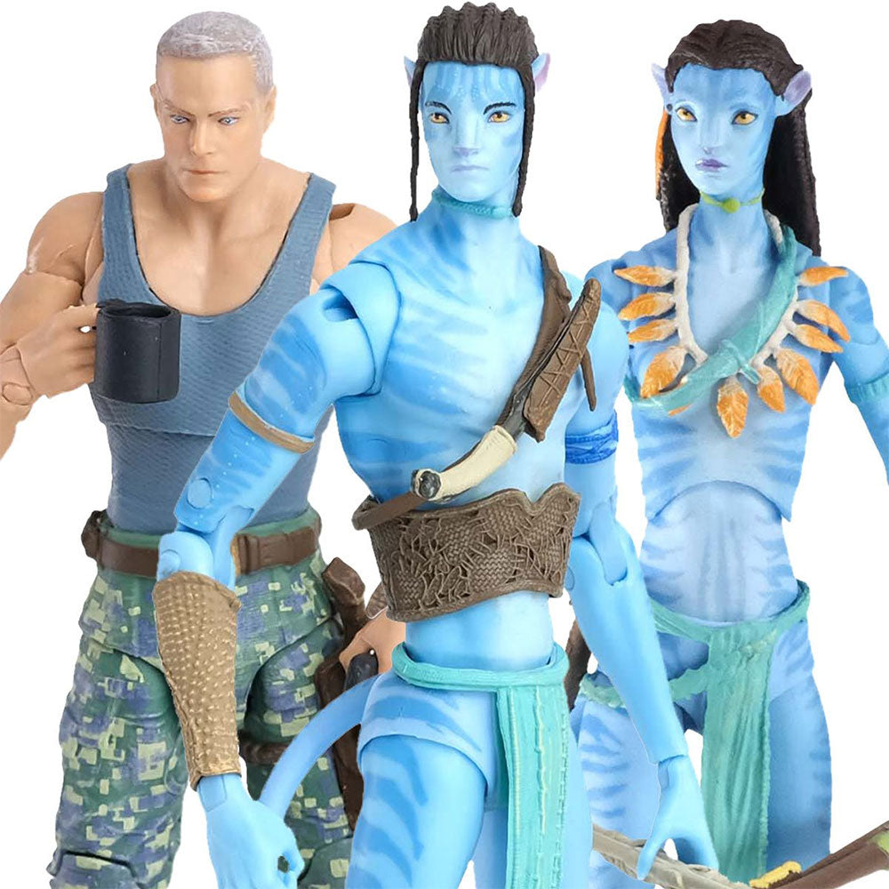 AVATAR - 1 Movie Wave 1 7-Inch Scale Action Figure Case 3セット