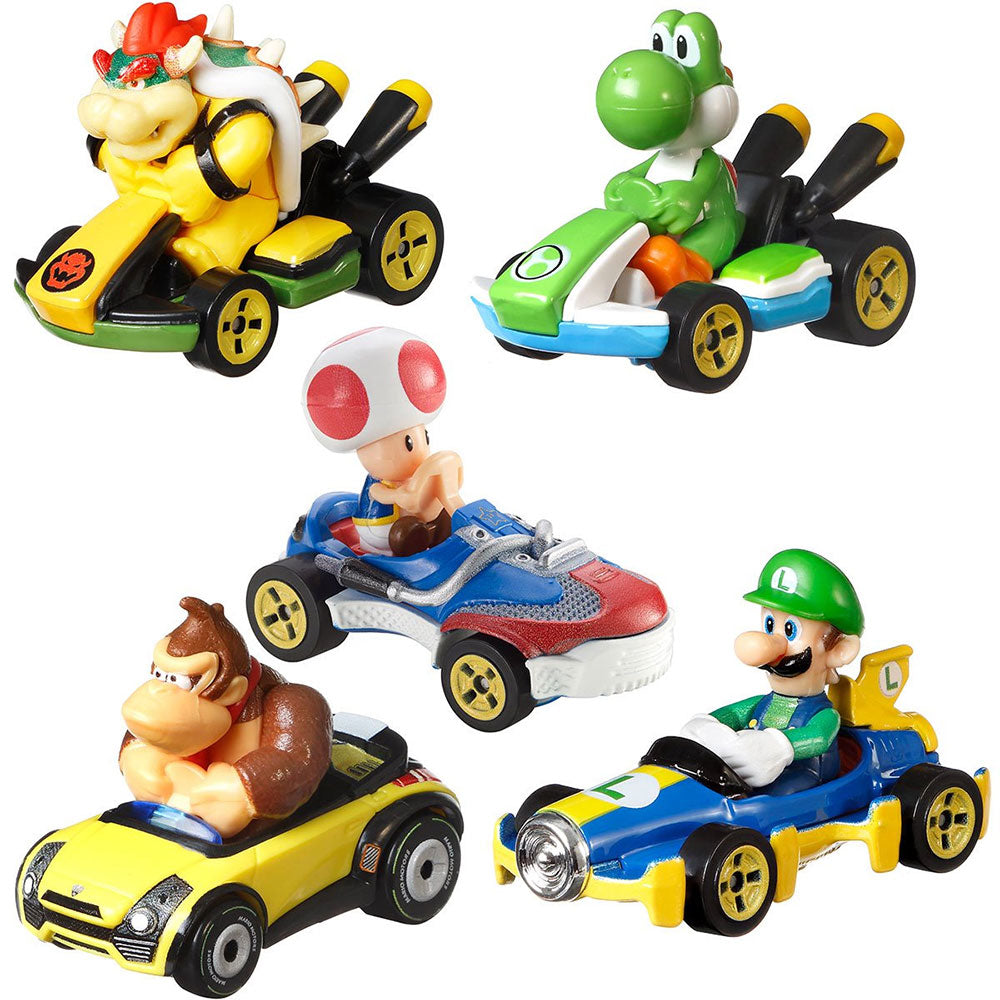 SUPER MARIO - (40周年 ) - Mario Kart Hot Wheels Mix 5 2022 Vehicle Case