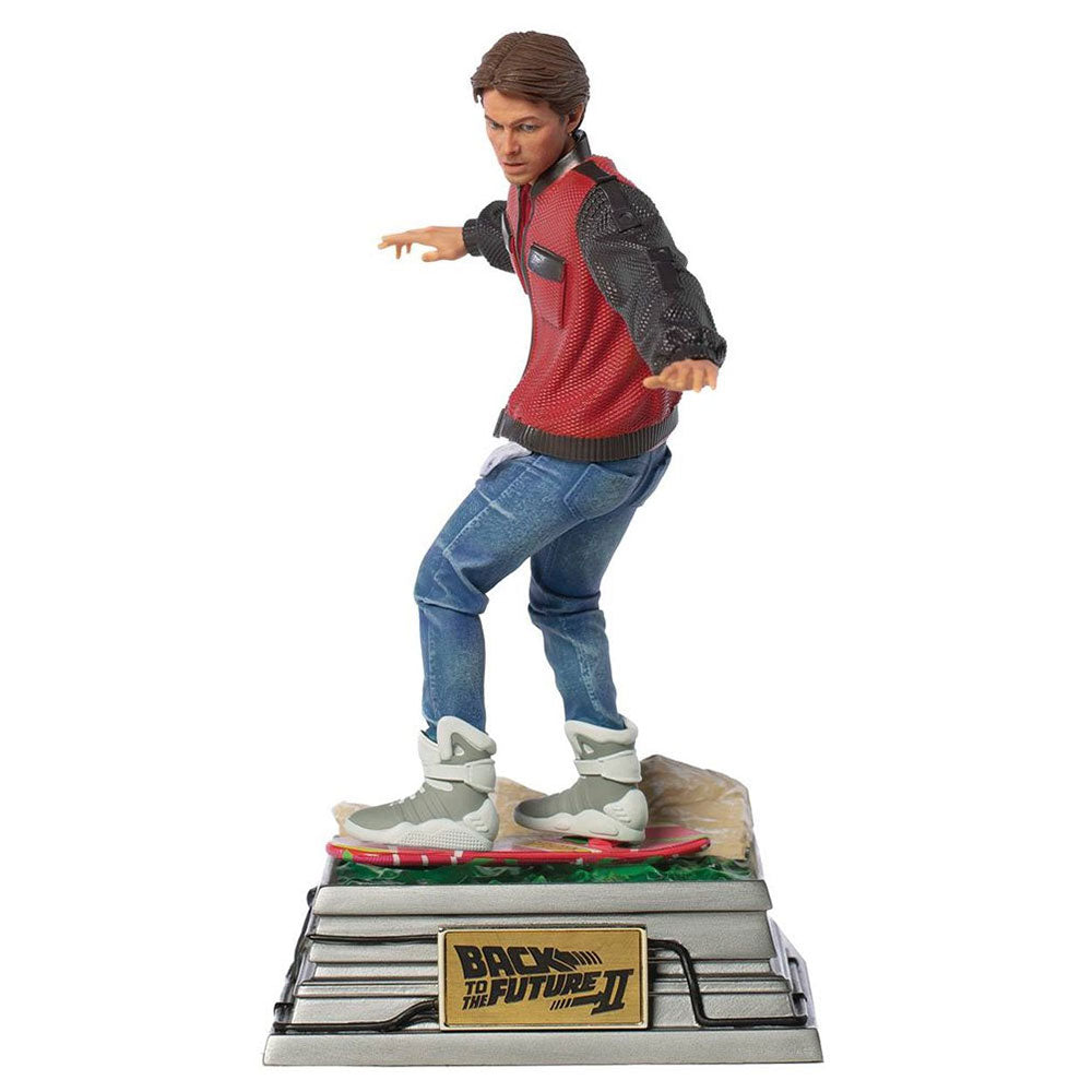 BACK TO THE FUTURE バックトゥザフューチャー (劇場公開40周年 ) - Part II Marty Mcfly on Hoverboard 1:10 Scale Statue / スタチュー 【公式 / オフィシャル】