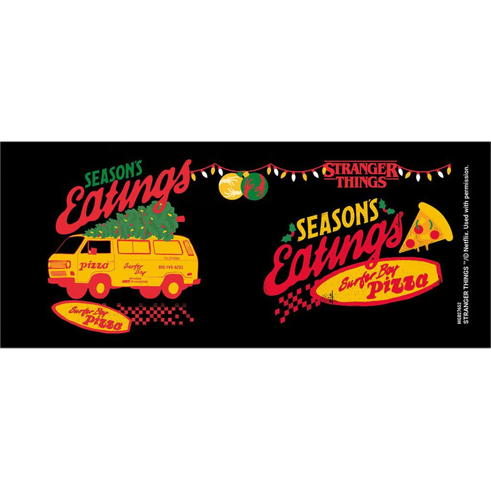 STRANGER THINGS ストレンジャー・シングス (シーズン5 2025年配信決定 ) - Christmas Seasons Eatings / マグカップ 【公式 / オフィシャル】