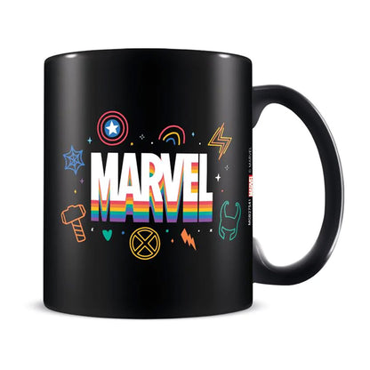 MARVEL COMICS マーベル・コミック - Rainbow Logo / マグカップ 【公式 / オフィシャル】