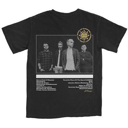 ALL TIME LOW オールタイムロー - Wake Up Sunshine Track List / バックプリントあり / Tシャツ / メンズ - PGS