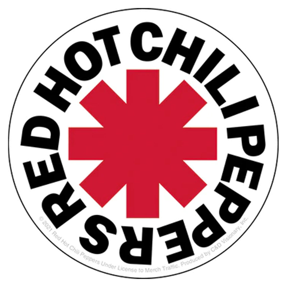 RED HOT CHILI PEPPERS レッドホットチリペッパーズ (来日 35周年 ) - Logo / ステッカー 【公式 / オフィシャル】