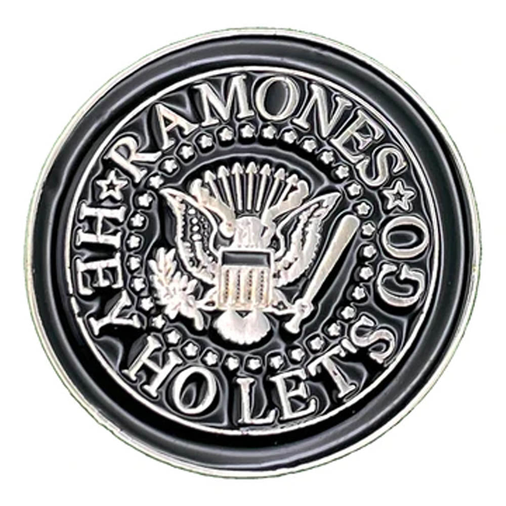 RAMONES ラモーンズ - Hey Ho! / バッジ 【公式 / オフィシャル】