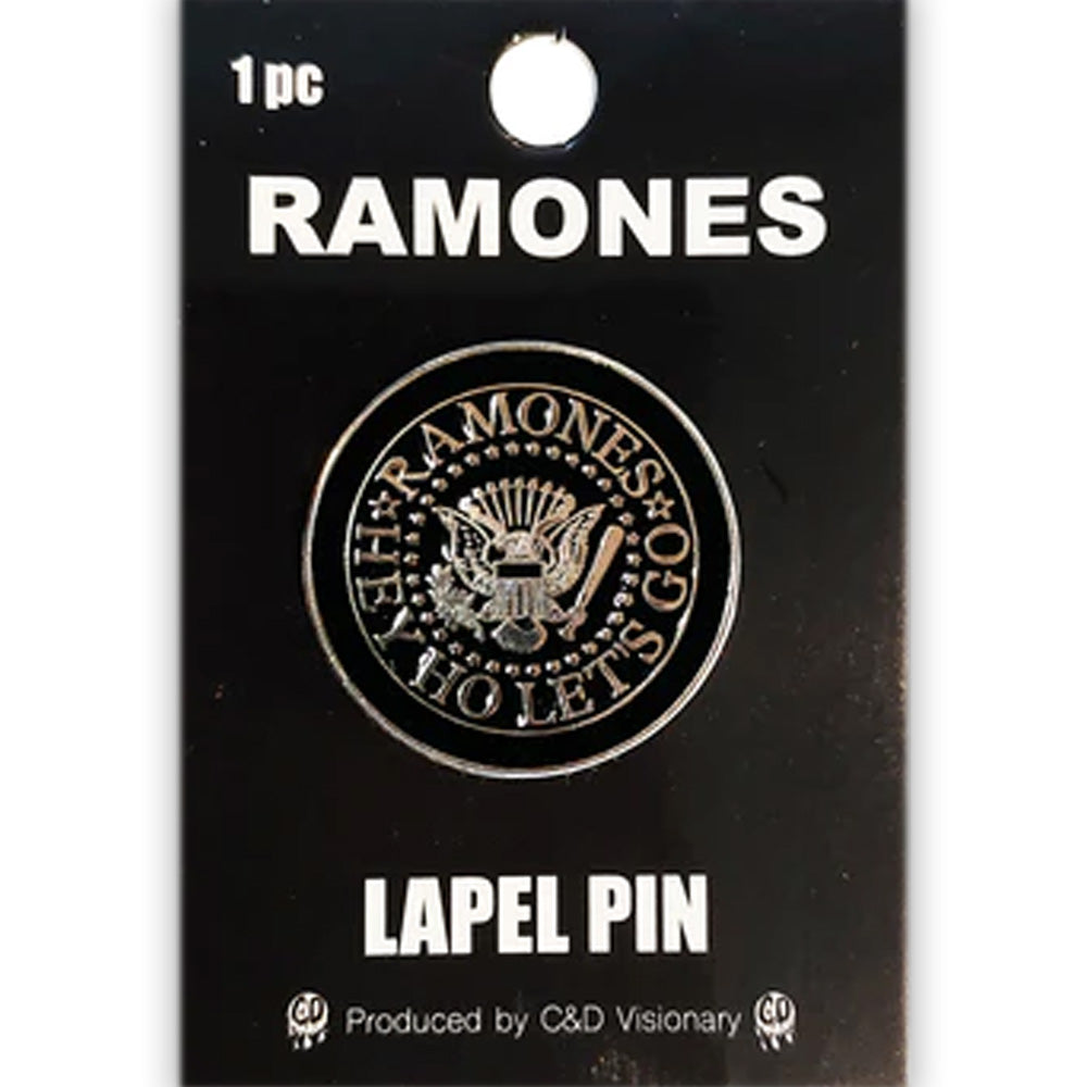 RAMONES ラモーンズ - Hey Ho! / バッジ 【公式 / オフィシャル】