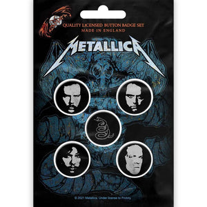 METALLICA - (結成 45周年 ) - WHEREVER I MAY ROAM / 5個セット