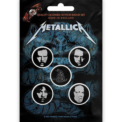 METALLICA - (結成 45周年 ) - WHEREVER I MAY ROAM / 5個セット